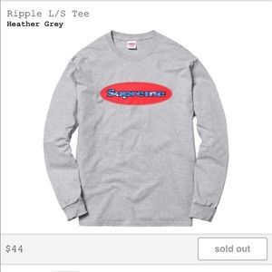 Supreme S/S18 Ripple tee